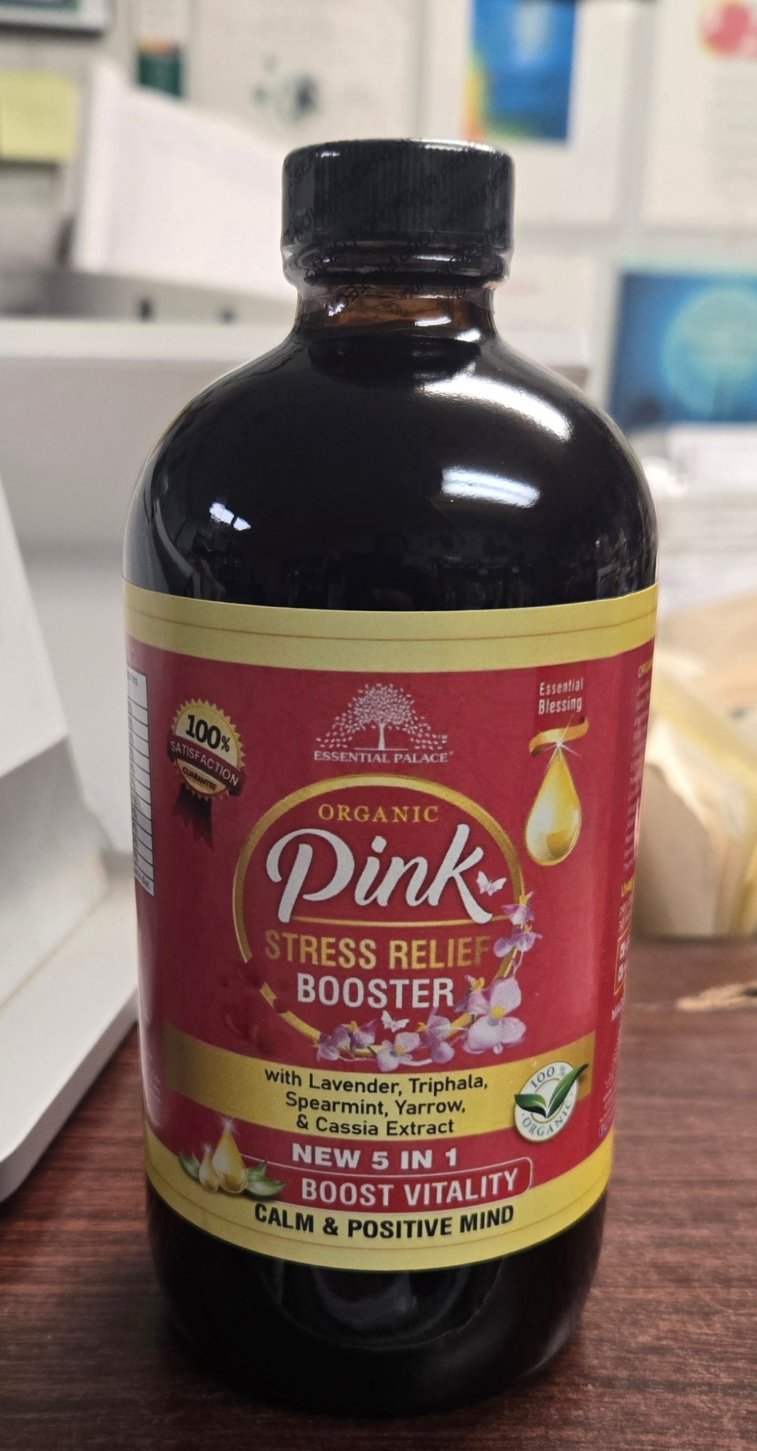 Pink Stress Relief Booster