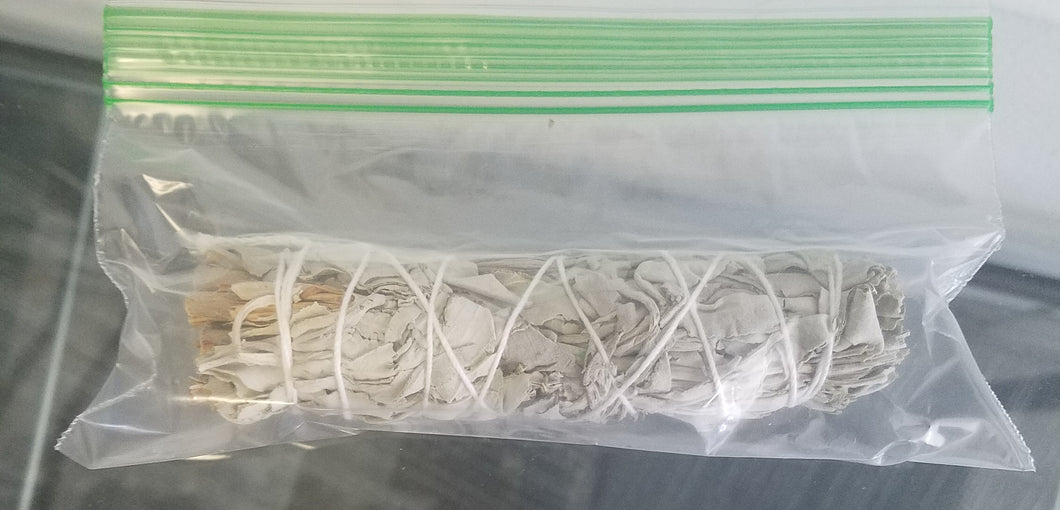 White Sage large smudge stick (IN STORE PURCHASE ONLY)