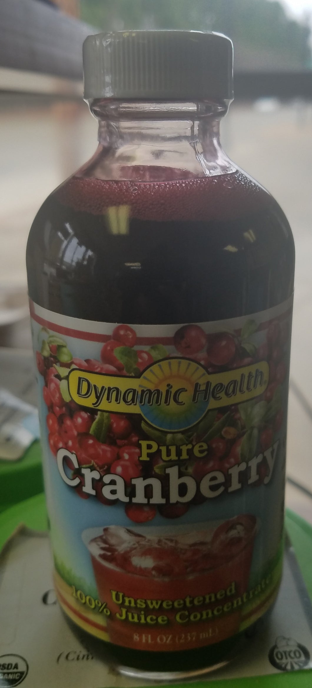 Pure Cranberry juice 16oz