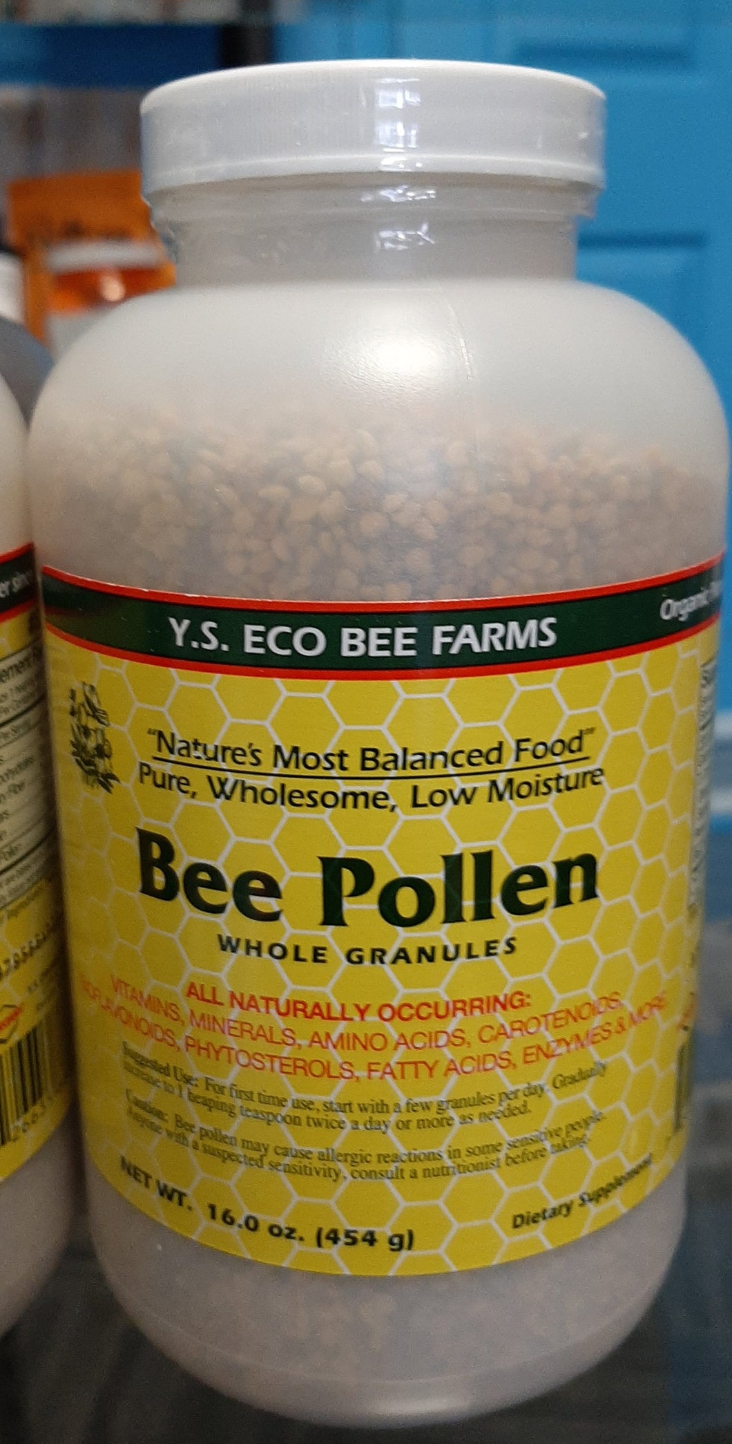 Bee Pollen 10oz. YS bee farm