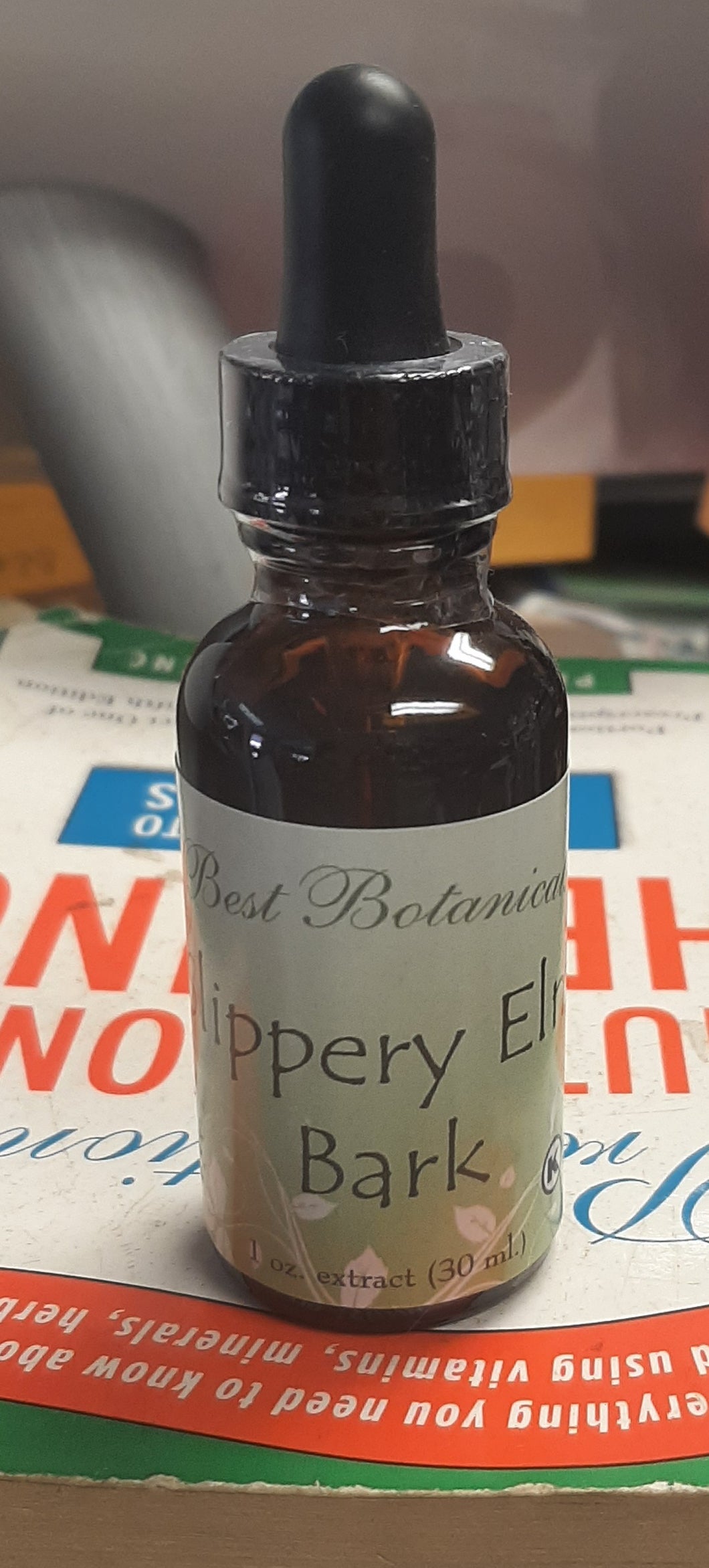 Slippery Elm bark liquid