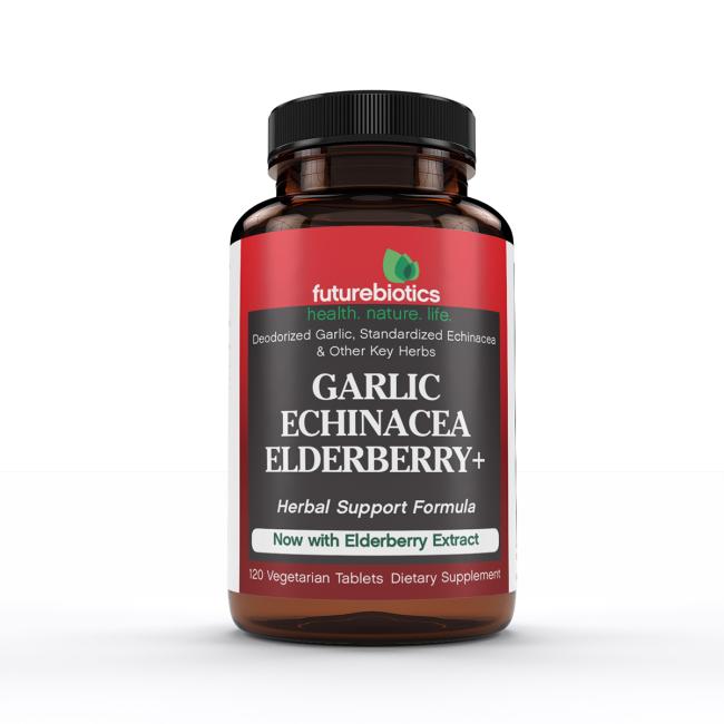 Garlic, Echinacea, Elderberry 60 tablets
